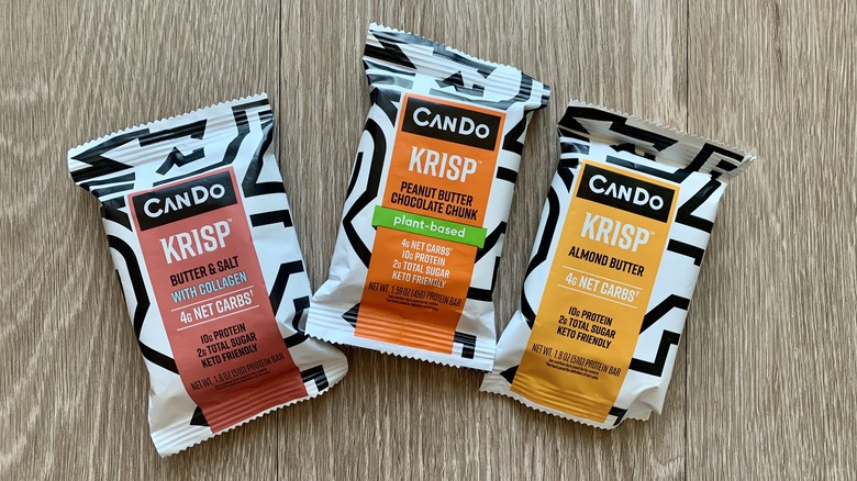 Keto krisp protein bars