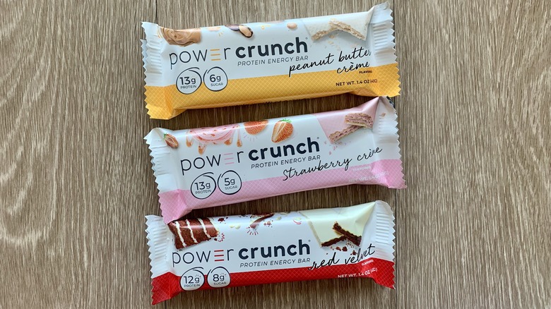 Power Crunch protein bars 