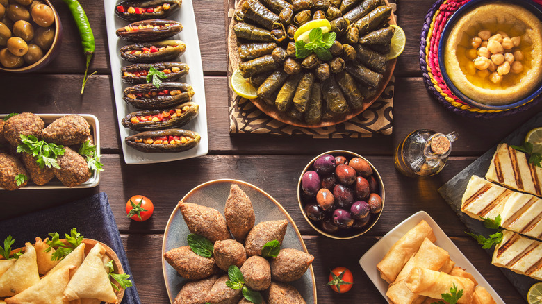 Mezze platters