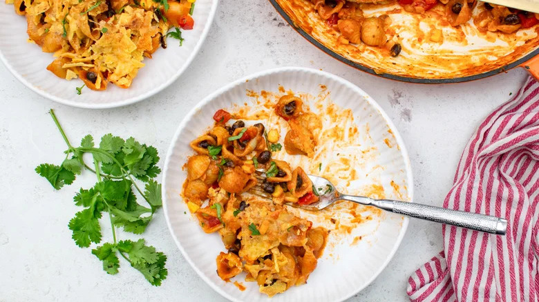 black bean taco pasta