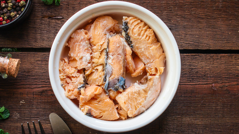 canned salmon