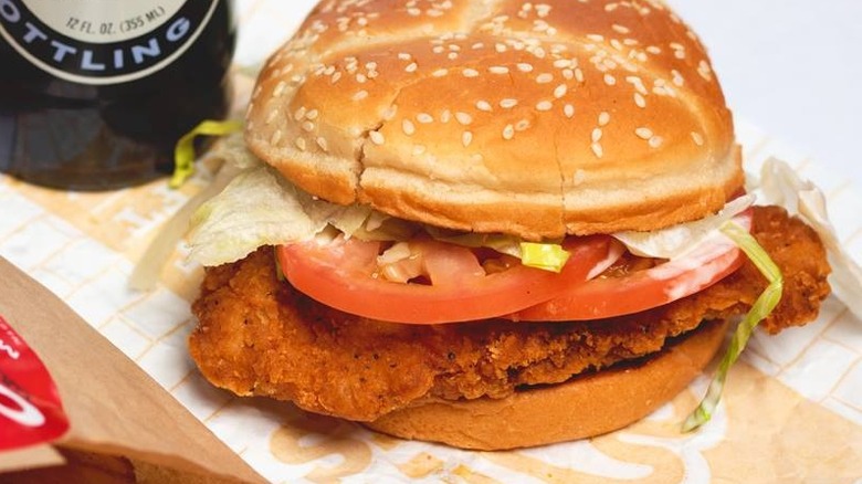 Arby's chicken sandwich