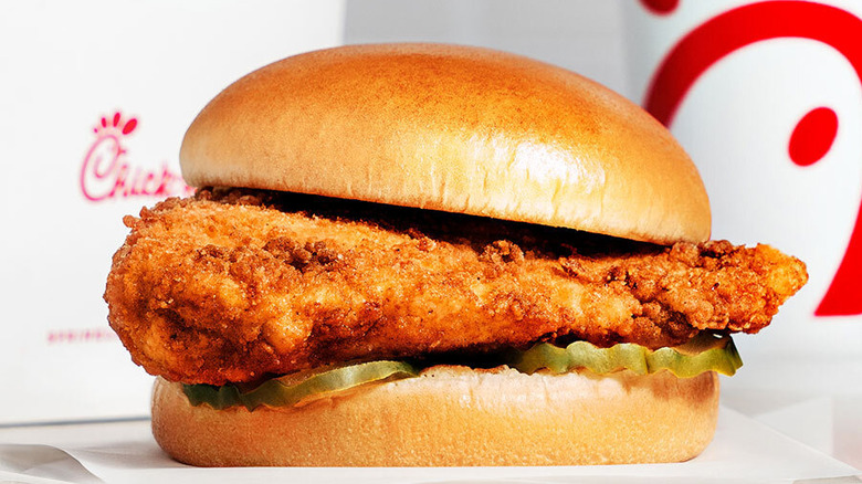 Chick-fil-A chicken sandwich