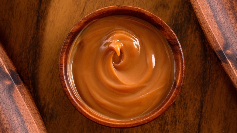 bowl of dulce de leche