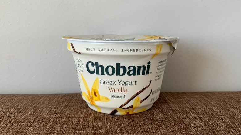 Chobani Blended Protein Yogurt pot