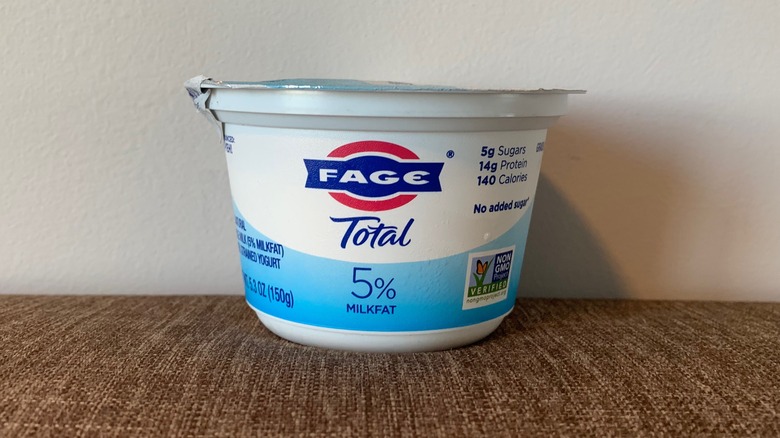 Fage Total Protein Yogurt pot