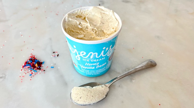 Jeni's Honey Vanilla Bean pint