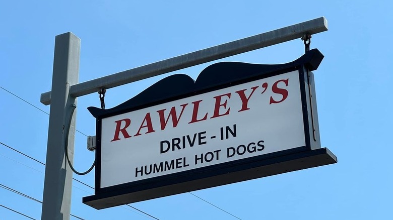 Rawley's Drive-in sign