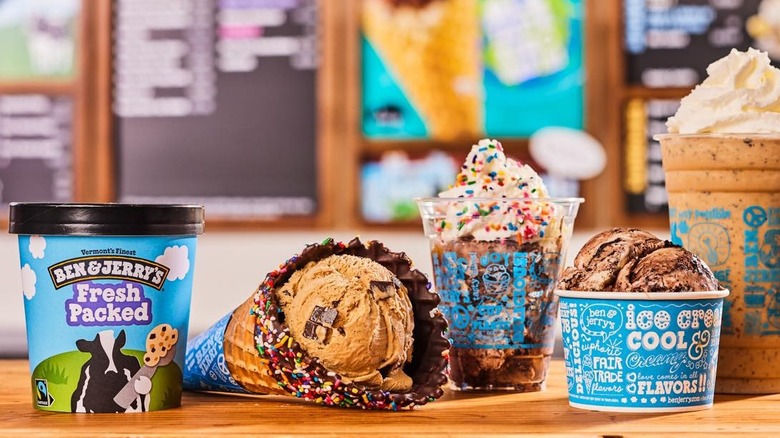 Ben & Jerry's ice creams