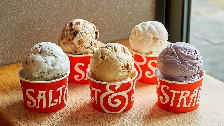 Salt & Straw scoops cups