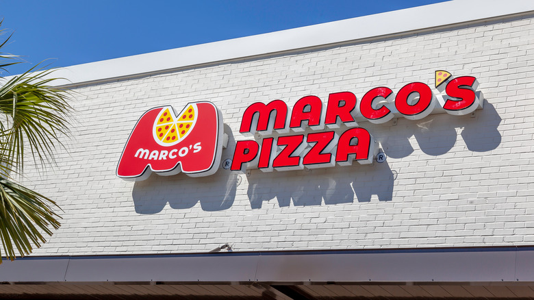 Marco's Pizza sign