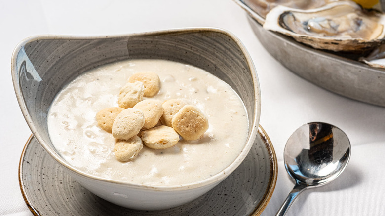 Legal Sea Foods clam chowder