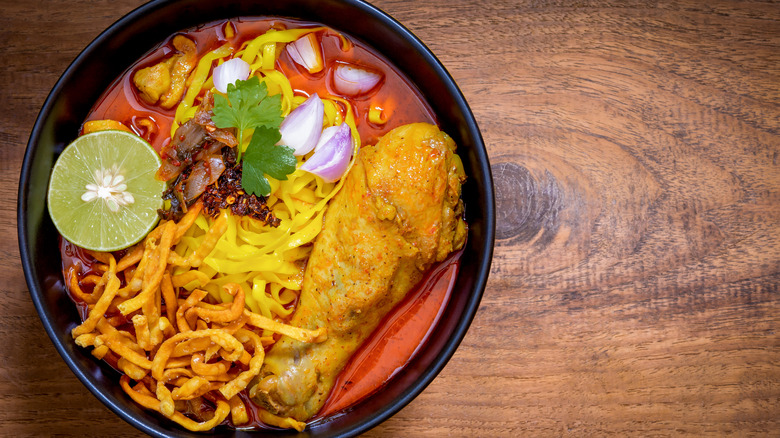 Bowl of khao soi