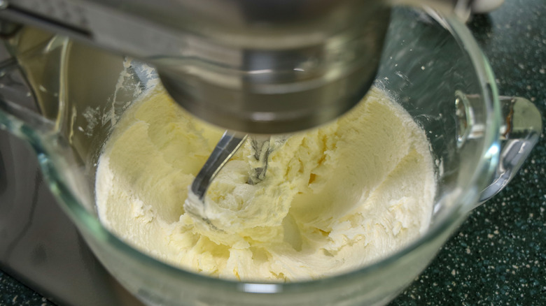 Creaming butter and sugar mixer