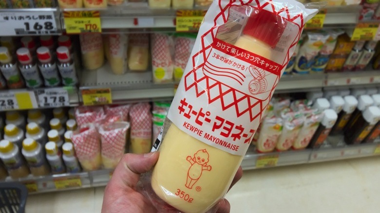 Bottle of kewpie mayo