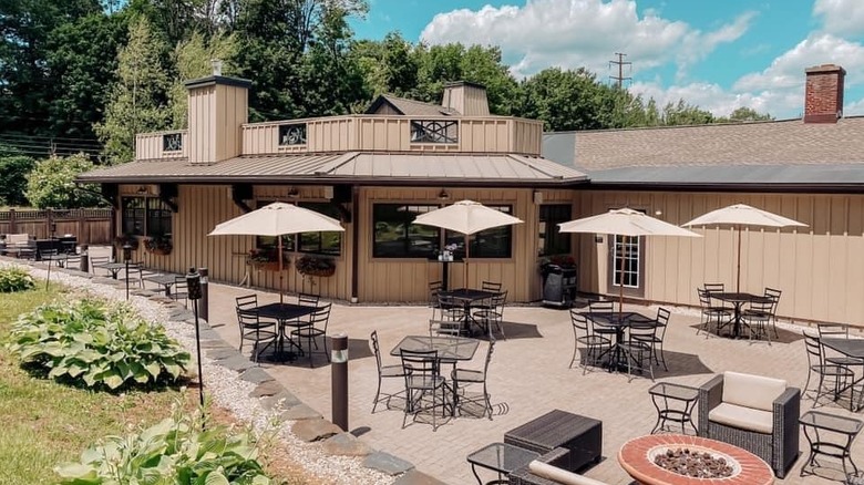 Patio at Mazzeo's Ristorante