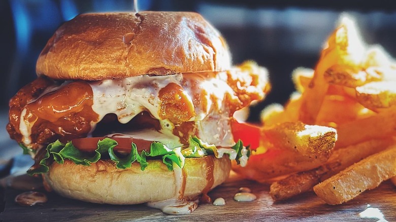 Buffalo chicken sandwich