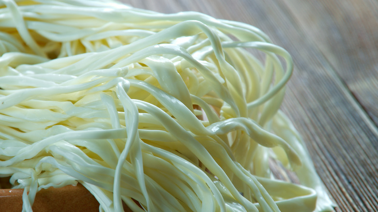 Tenili string Cheese in bowl