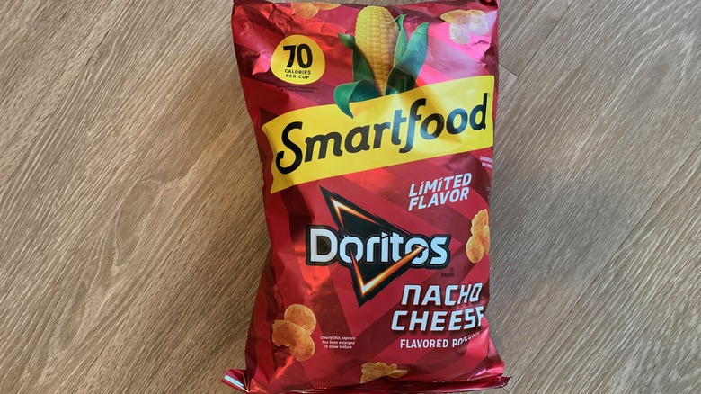 Bag of Smartfood Doritos flavored popcorn