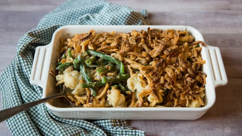 vegan green bean casserole