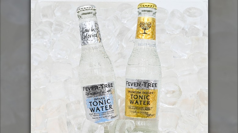 fever tree tonic bottles