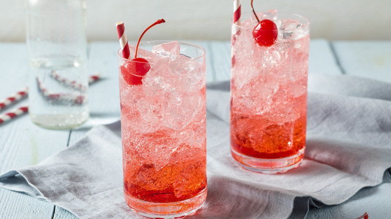 two shirley temple drinks