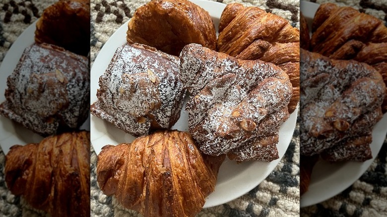 croissants on plate