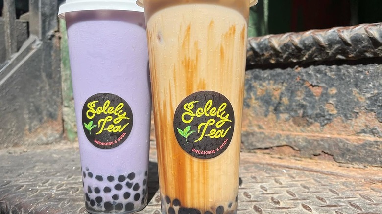 boba drinks from Solely Tea