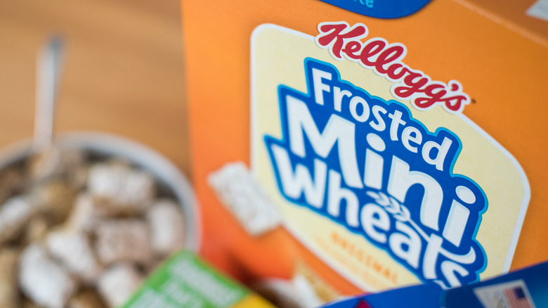 Frosted Mini Wheats bowl