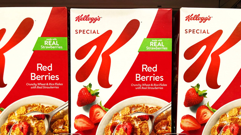 Special k cereal boxes