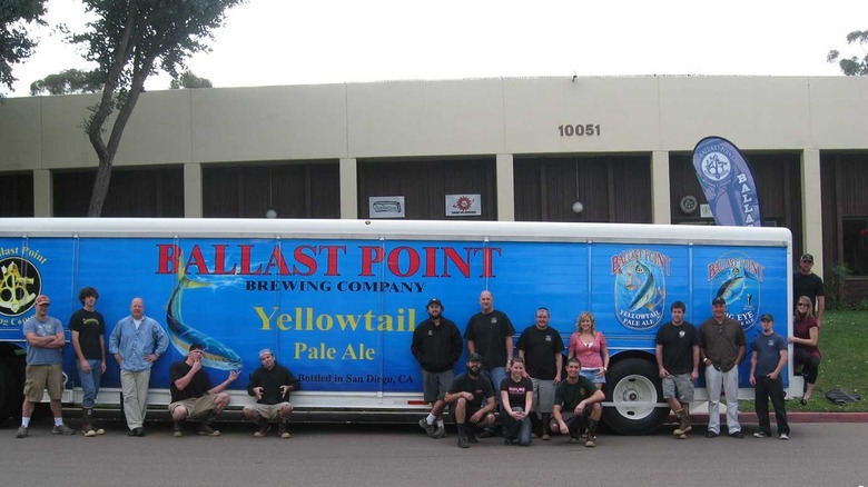 Ballast Point distribution truck