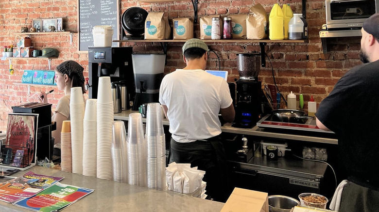 Baristas at Alita Cafe