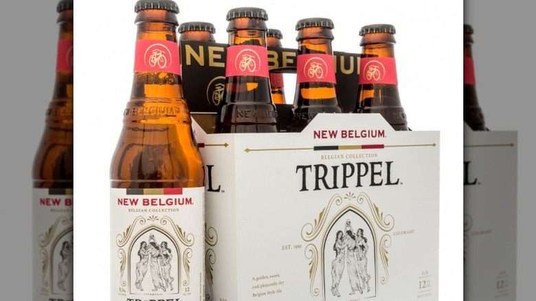 Six-pack of Trippel from New Belgium Brewing