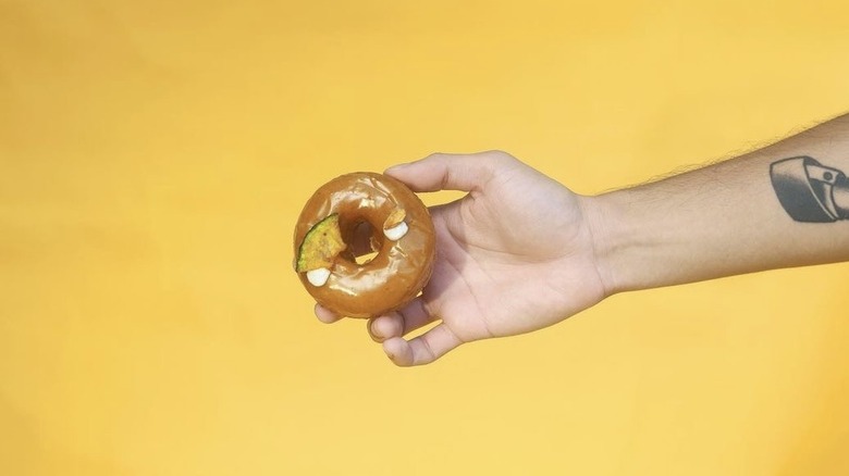 A box of doughnuts