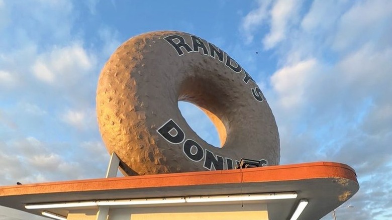 The iconic Randy's Donuts