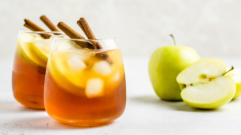 Apple cider cocktails