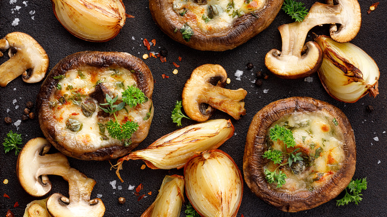 stuffed mushrooms