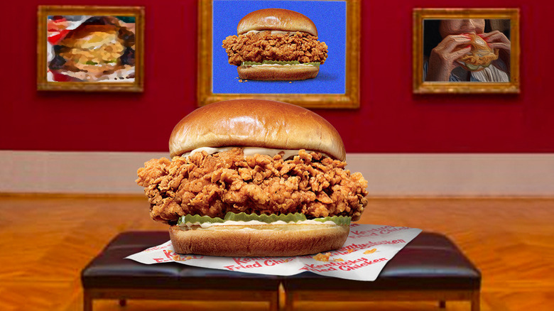 KFC Classic Chicken Sandwich