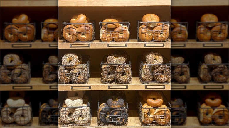 The general muir bagels baskets shelves