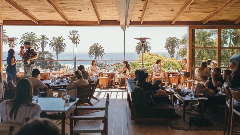 Elephante restaurant patio ocean view