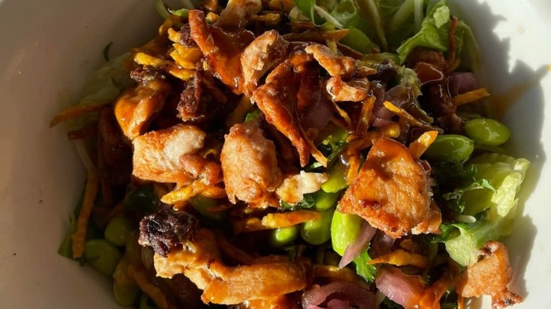 Citrus Asian Crunch Salad with Chicken