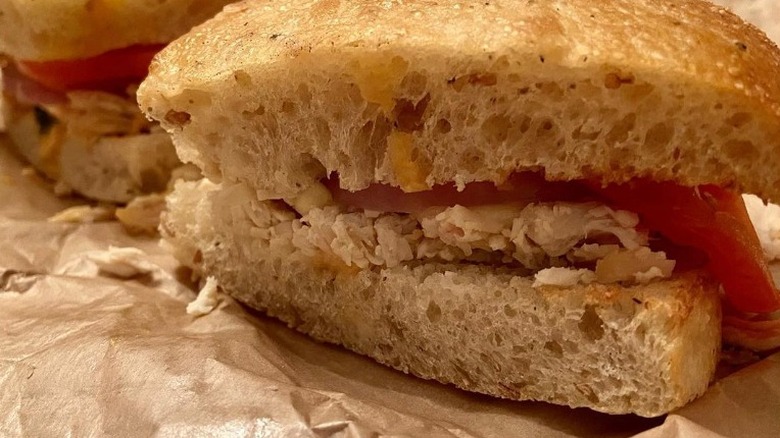 Toasted Frontega Chicken Sandwich