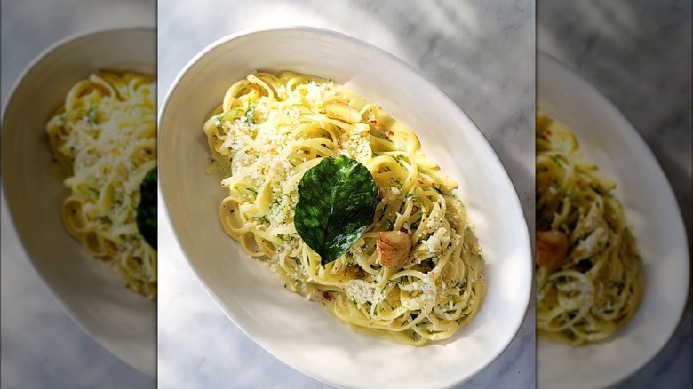 Linguine al limone 