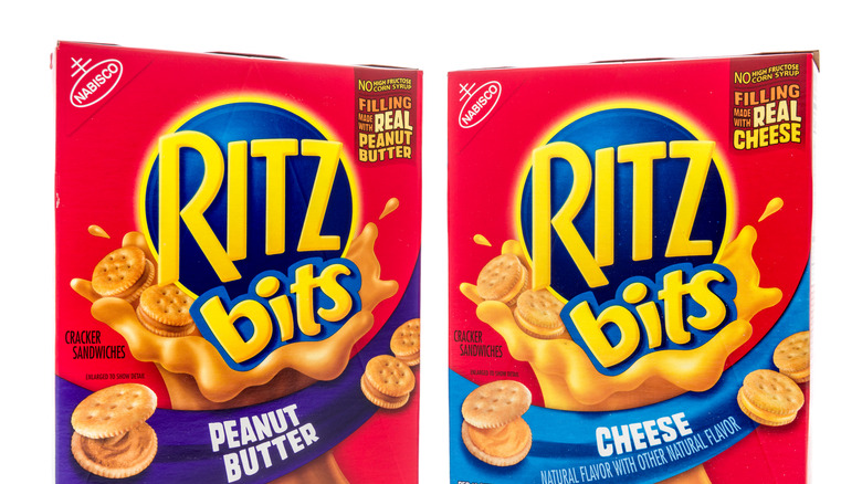 Ritz bits peanut butter