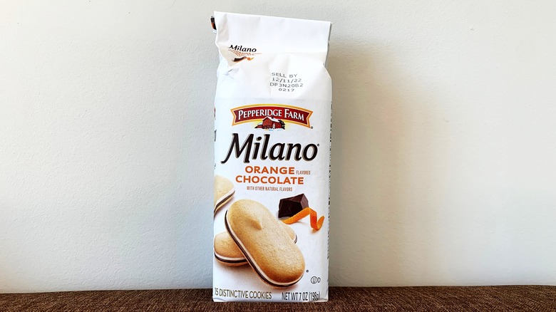 Orange and Chocolate Milano Cookies