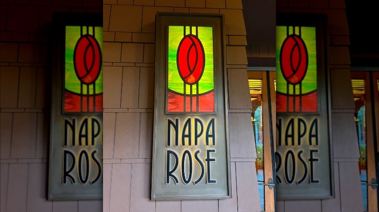 Napa Rose signage outside