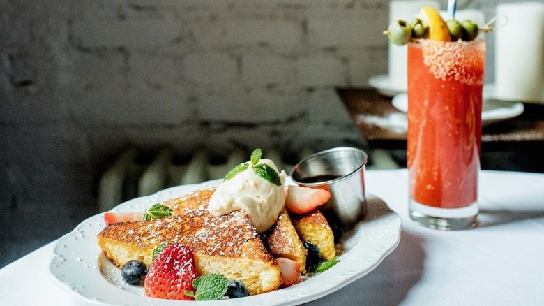 french toast bloody mary