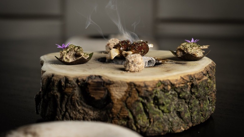 Modernist dish from Alinea