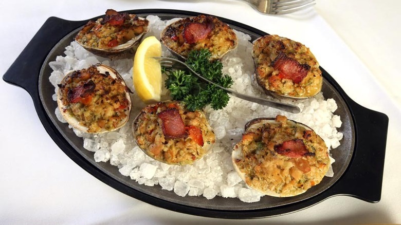 dish of clams casino