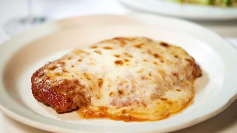 Cheesy chicken parm